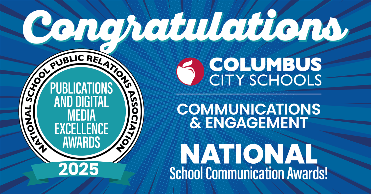 national school public relations association awards columbus city schools with awards